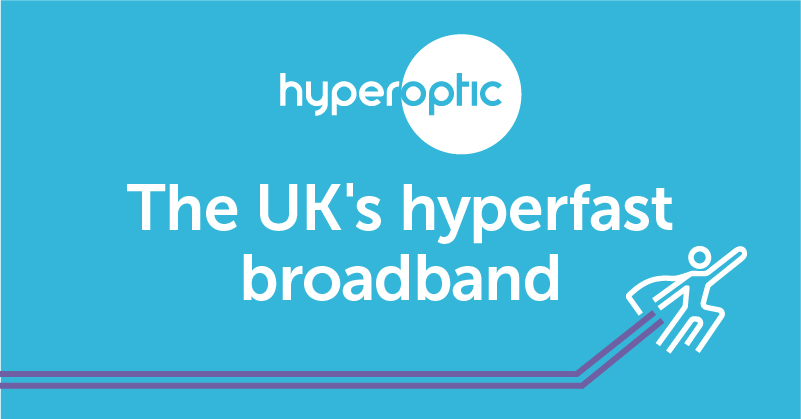 Hyperoptic | Full Fibre Optic Broadband up to 1Gb